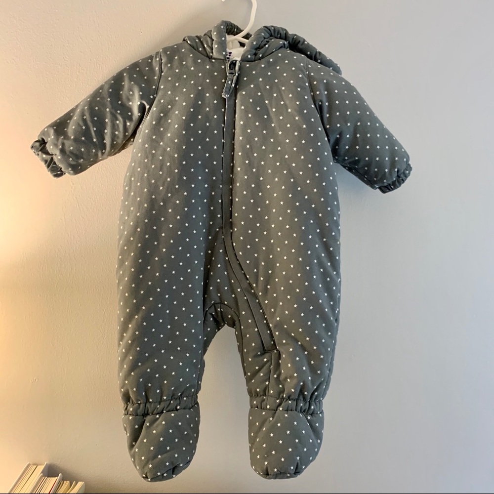 Petit Bateau Baby Snow Suit w Hood